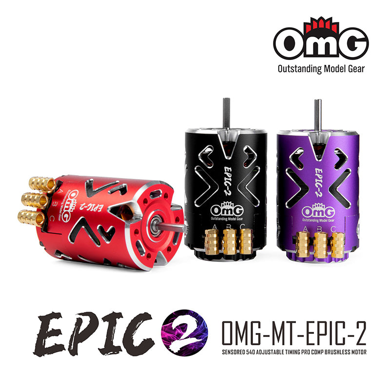 OmG 540 EPIC-10.5T Series Sensored Brushless Motor